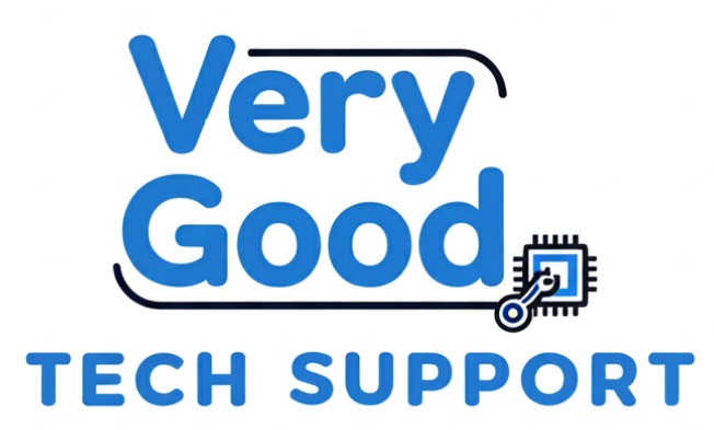 Very Good Tech Support Logo